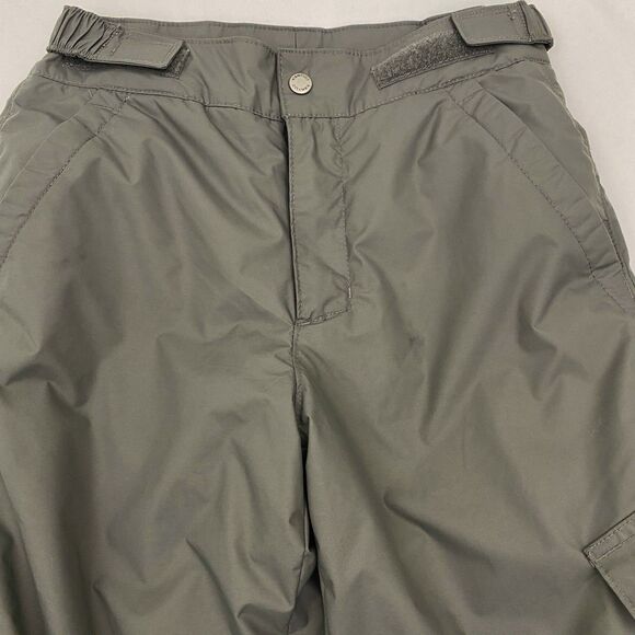 Columbia Snow Pants Boys Girls Medium 10 12 Gray Adjustable Outgrown Outdoor - Picture 7 of 12